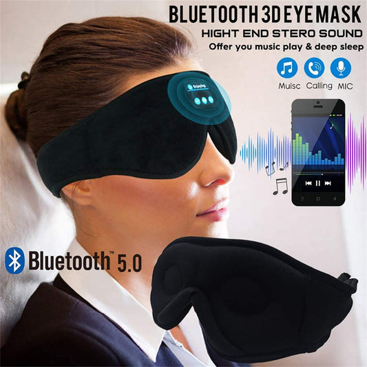 Padded Sleep Headphones Headband – 3-in-1 Design