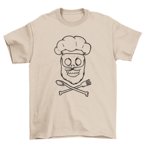 Chef skull t-shirt
