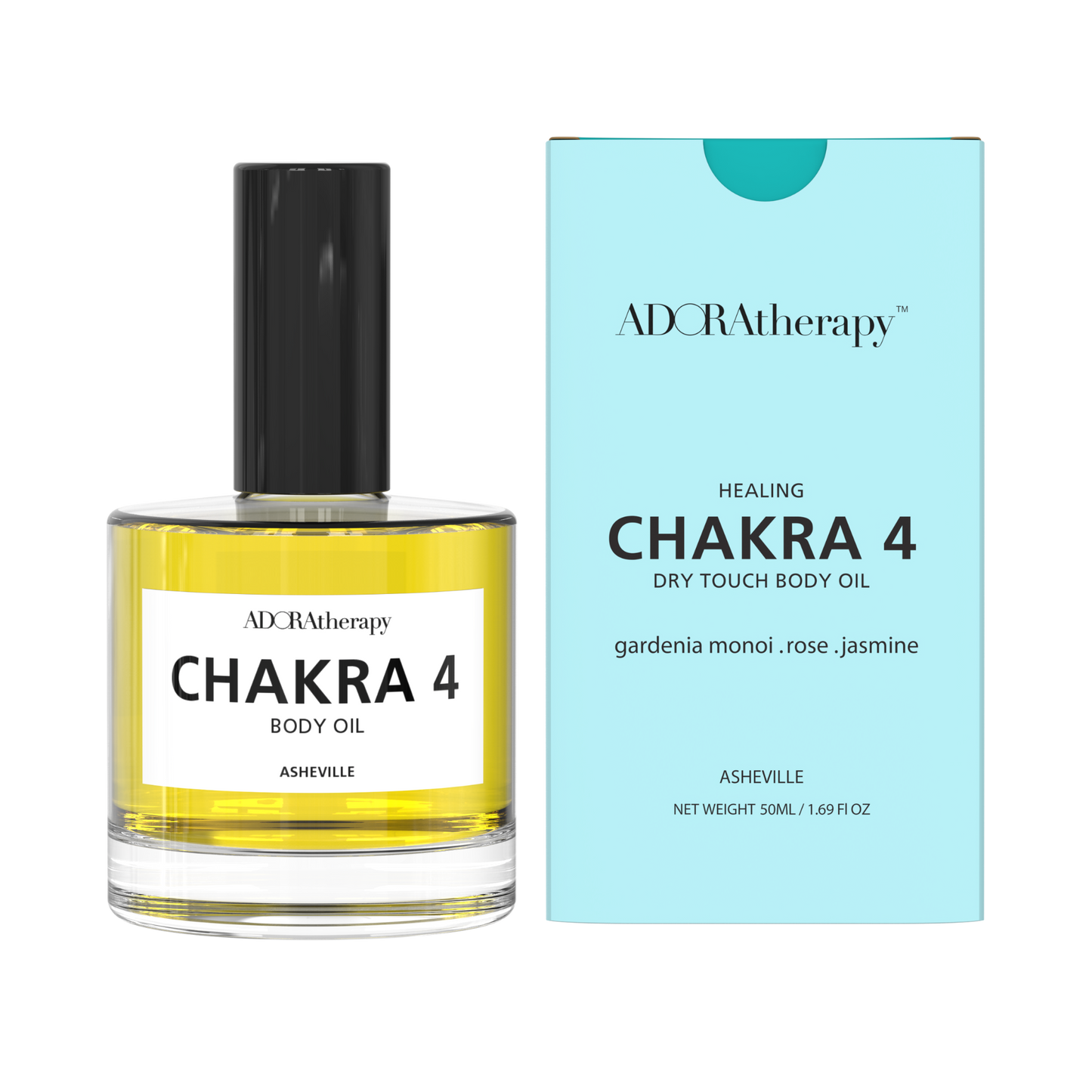 Chakra 4 Dry Touch Healing Body Oil